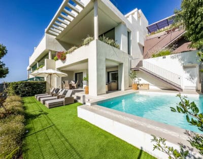 98-Luxury Townhouse with private pool in Cabopino, Marbella!