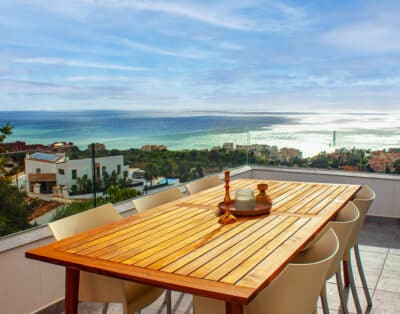 129 – Amazing 3-Level Townhouse with Private Pool & Stunning Views, Benalmádena!